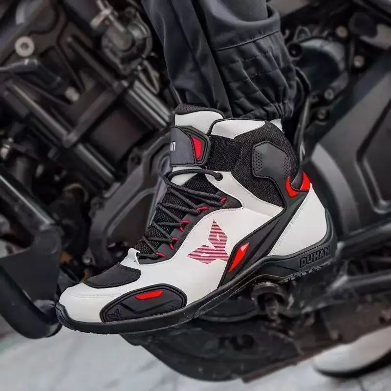 

Duhan cycling shoes motorcycle shoes racing rally boots rider wear-resistant equipment for men and women all seasons anti-fall