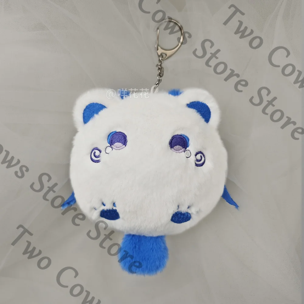 Anime Genshin Impact Neuvillette Cosplay Sea Otter Plush Squeak Doll Pendant Cartoon Enhydra Lutris Maumet Toys Charm Adorn Gift