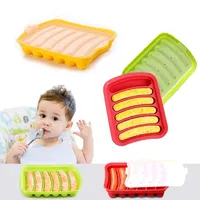 Baby Food Container Infant Sausage Breast Milk Storage Box Freezer Tray Crisper Baby Food Container Storage Snack Container