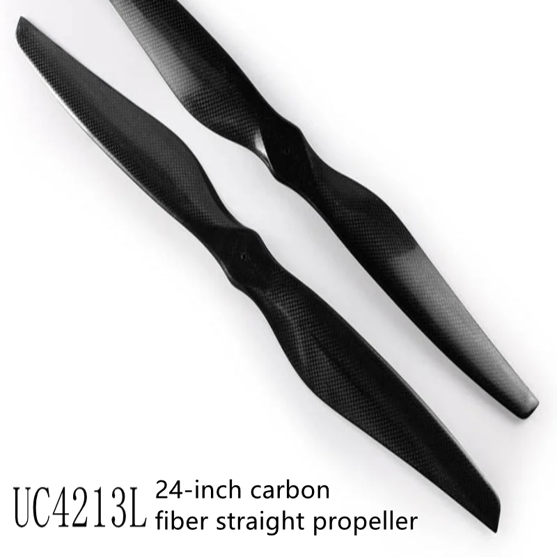 UC4213L carbon fiber matt 42 inch straight propeller plant protection dr one accessories carbon fiber straight propeller