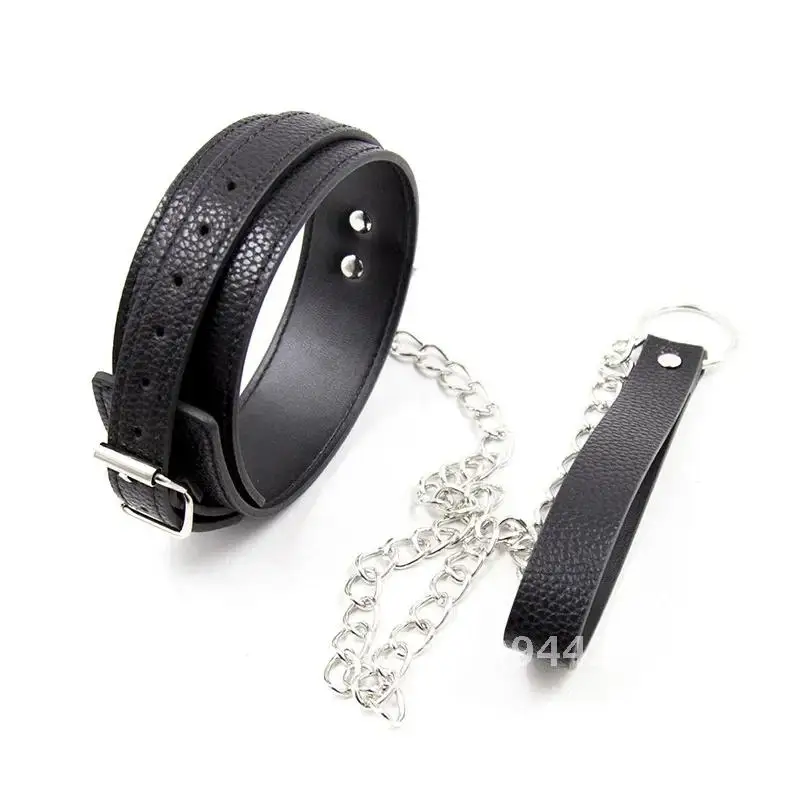 Neck Collars Ring Strap Adult Sex Toys For Couples Sex Product PU Leather Collar Slave Fantasy Fetish Bondage BDSM Gear Bondage