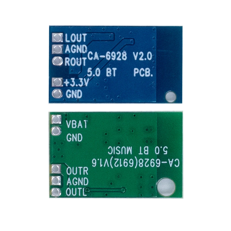 CA-6928 cyfrowy panel wzmacniacza kanałowego 3.3V-6V głośnik z Bluetooth płyta modułu