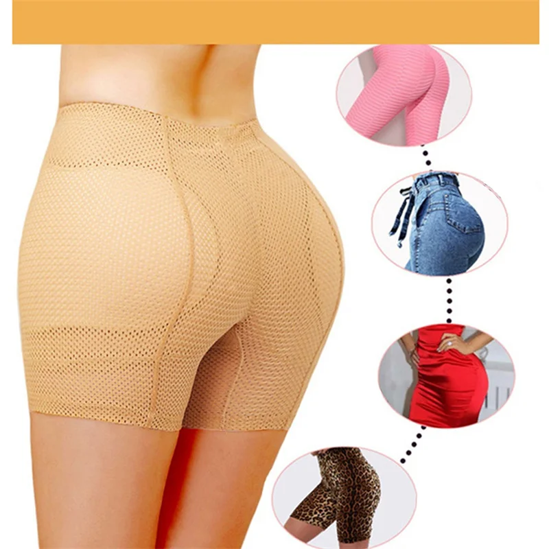 Women\'s Sexy Hip Pads Butt Lifter Shaper Padding Panty Bottom Women Up Panties Butt Enhancer Pads Hip Push Seamless Hip-lift