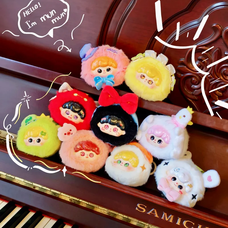 

3bizestoy Munmun Fair Tale Bedtime Stories Blind Box Series Backpack Kawaii Doll Pendant Exquisite Keychain Mysterious Box Gifts