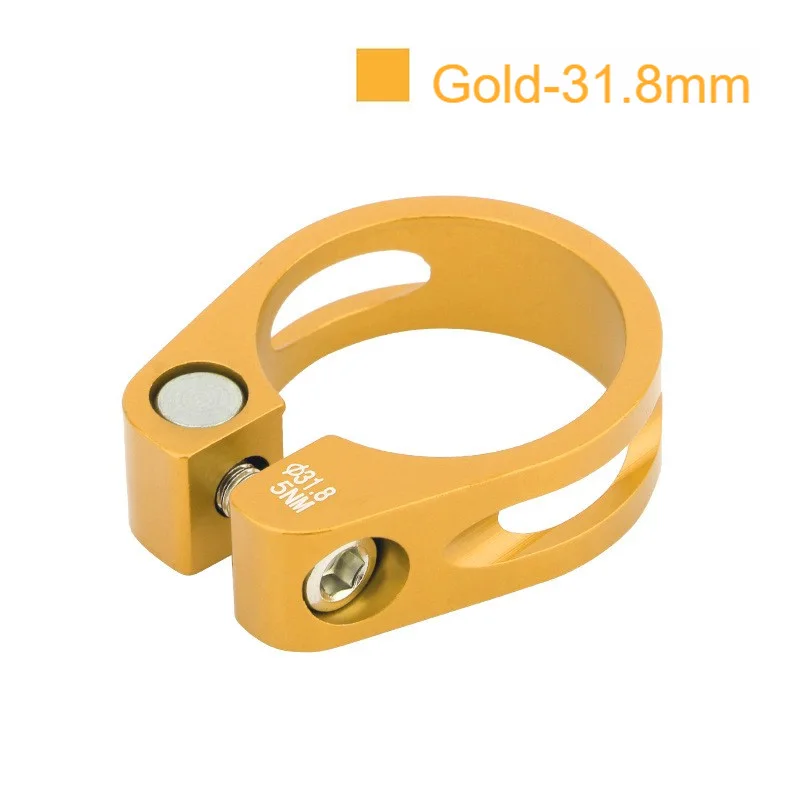 MEROCA Fahrrad Sattelstütze Klemme 31,8/34,9mm Sitzrohr Klemme Straße Mountainbike Sitzrohr Clip Aluminium Legierung Fahrrad sitz Klemmen
