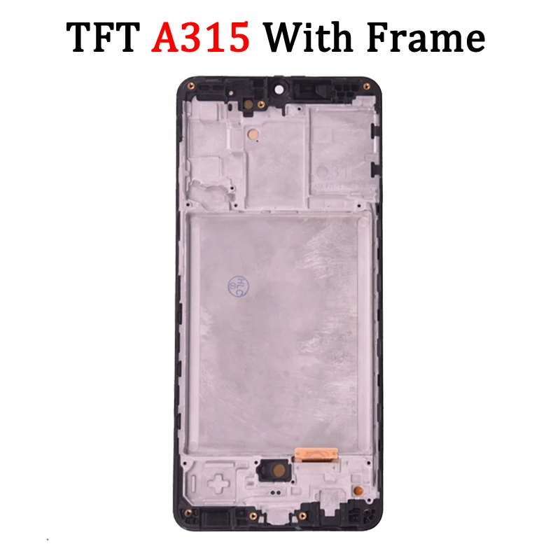 For SAMSUNG A31 A315 LCD Display With Touch Screen Digitizer Assembly For Samsung SM-A315F A315F/DS A315G LCD