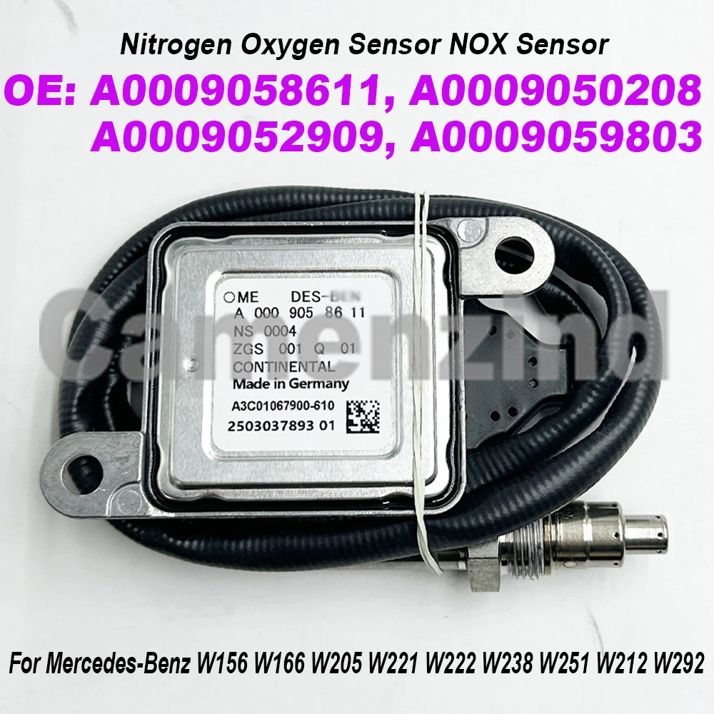

A0009058611 A0009052909 A0009059803 A0009050208 Nox Sensor Nitrogen Oxide Sensor For Benz E ML SPRITNER GLE SLK SLC CLASS