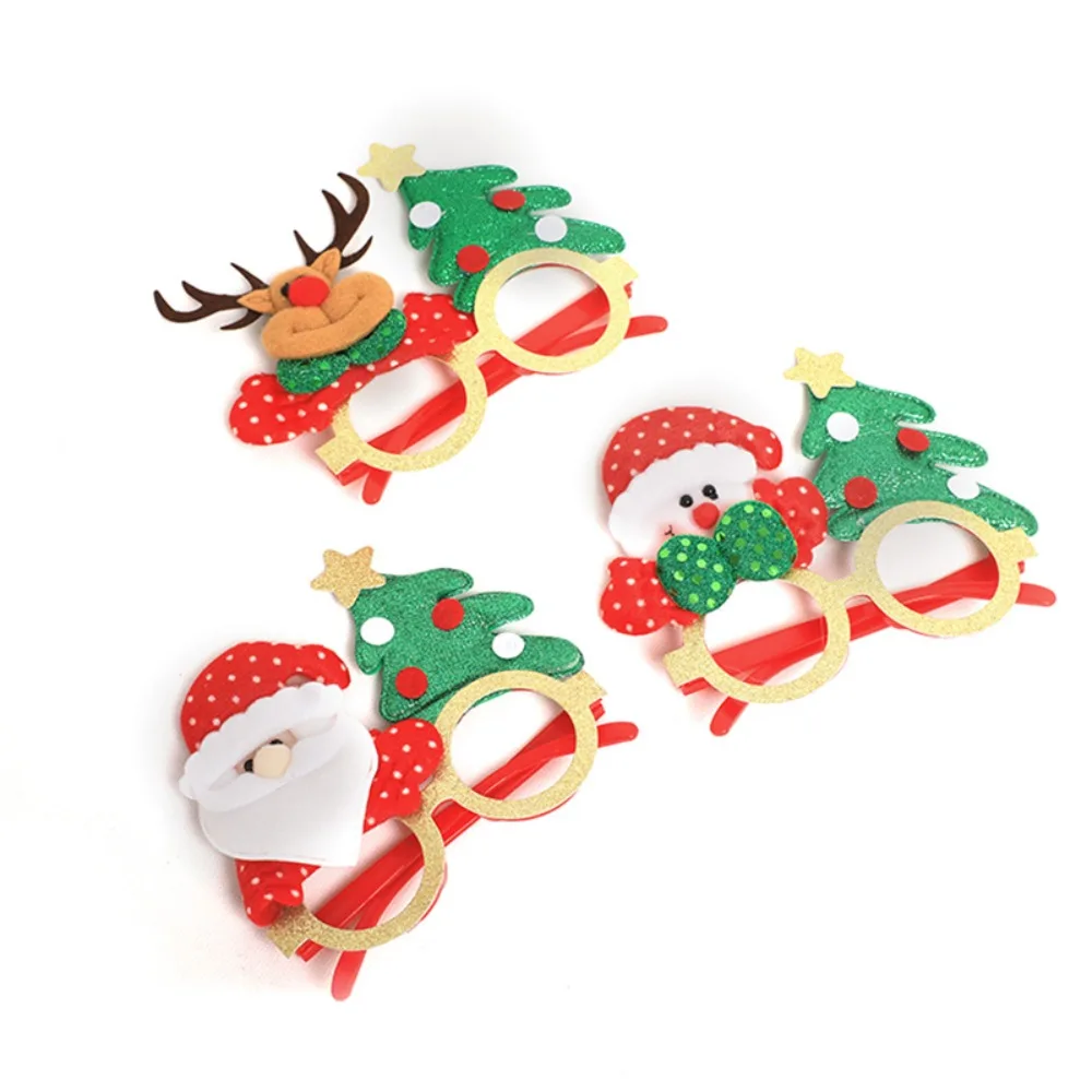 Funny Creative Santa Party Holiday Adults Elk Glasses Children's Glasses Christmas Decorations Photo Prop