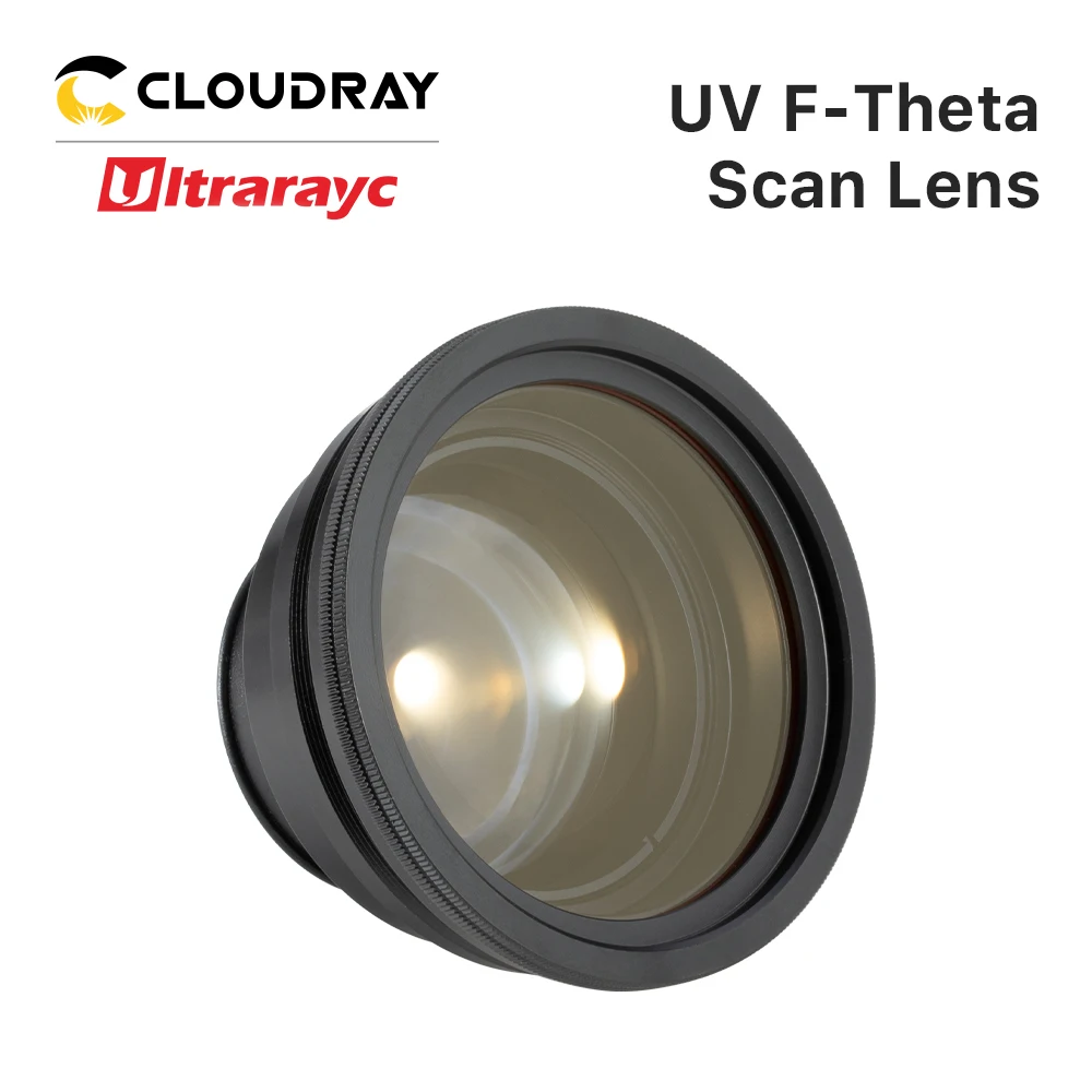 Ultraray UV F-theta Lens 355nm Focus Lens Laser F100-F840 M85 Scan Field 70x70-300x300mm 8CA for YAG Fiber Laser Galvo System