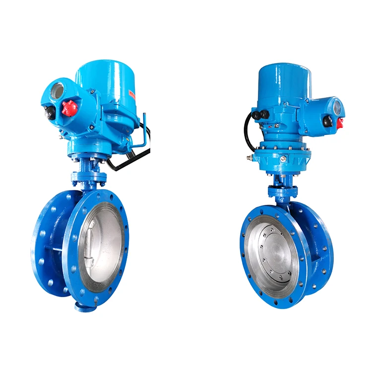 

DN300 Flange Automatic Hard Alloy Motor Butterfly Valve