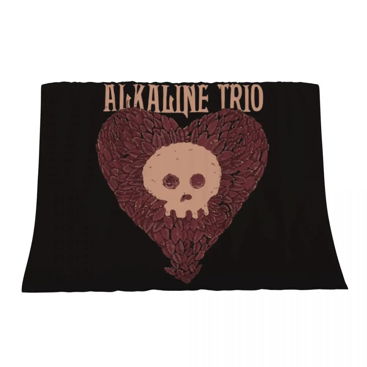 

Alkaline trio logo Throw Blanket Winter beds Cute Flannel Fabric Luxury Thicken Blankets
