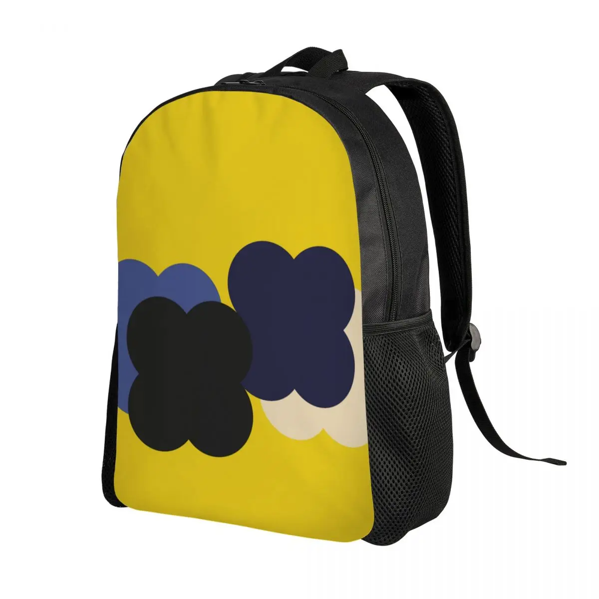 Custom Classic Four Petal Shadow Flower Backpacks for Women Men Waterproof College School Orla Kiely Art Bag Print Bookbag