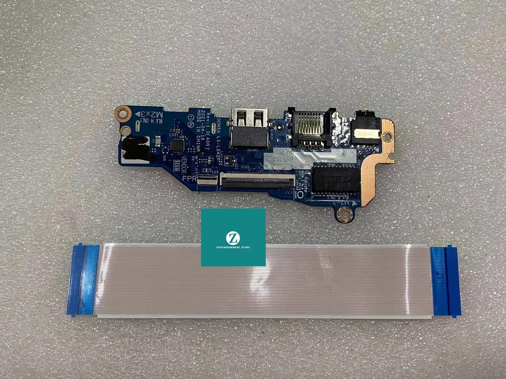 Imagem -03 - Placa-mãe Ls-l242p para Dell Vostro 3510 3511 3515 Usb Aux Placa de Alimentação