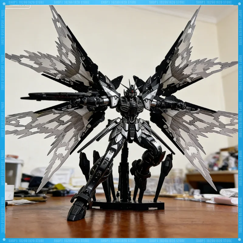 

Новый набор для сборки модели Changlong 7701 Mgex 1/100 Zgmf-X20a Strike Freedom Black, аниме-фигурки, пластиковая коллекционная игрушка
