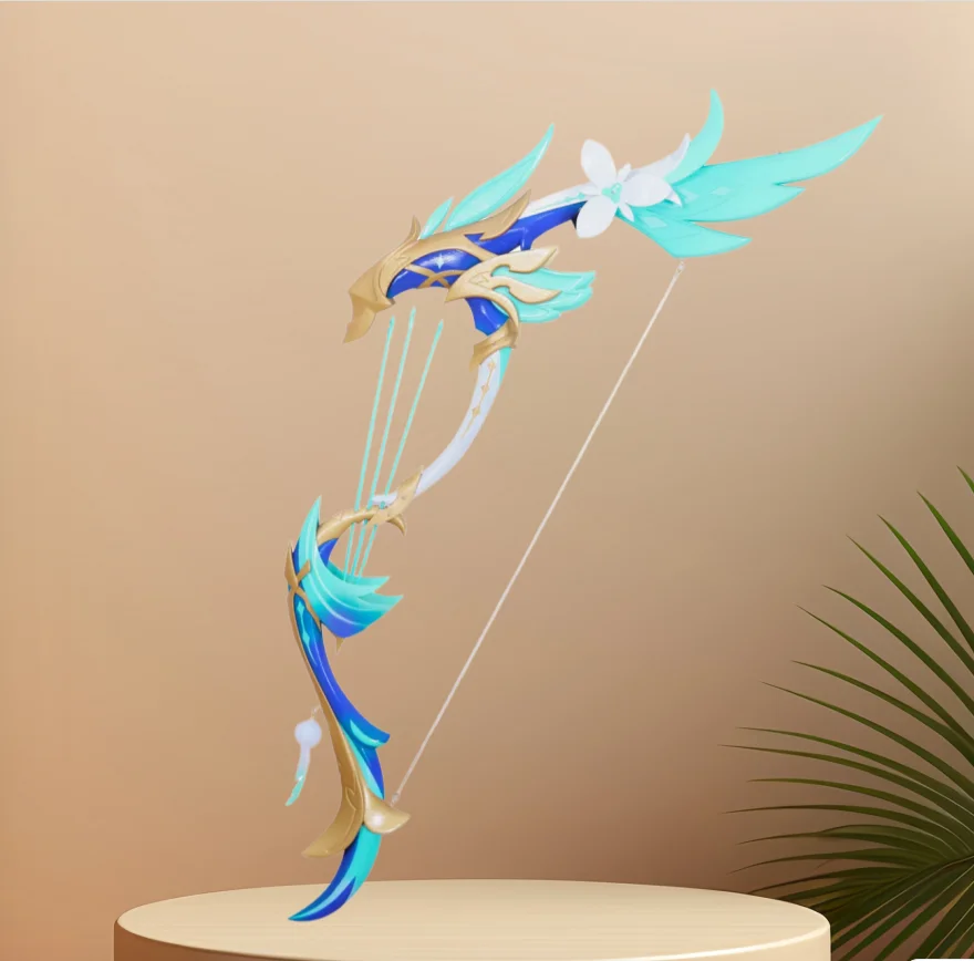 

Genshin Impact Venti Bow Cosplay Prop Luminous Daybreak Chronicles VersionHalloween Carnival Custom Hand Made props