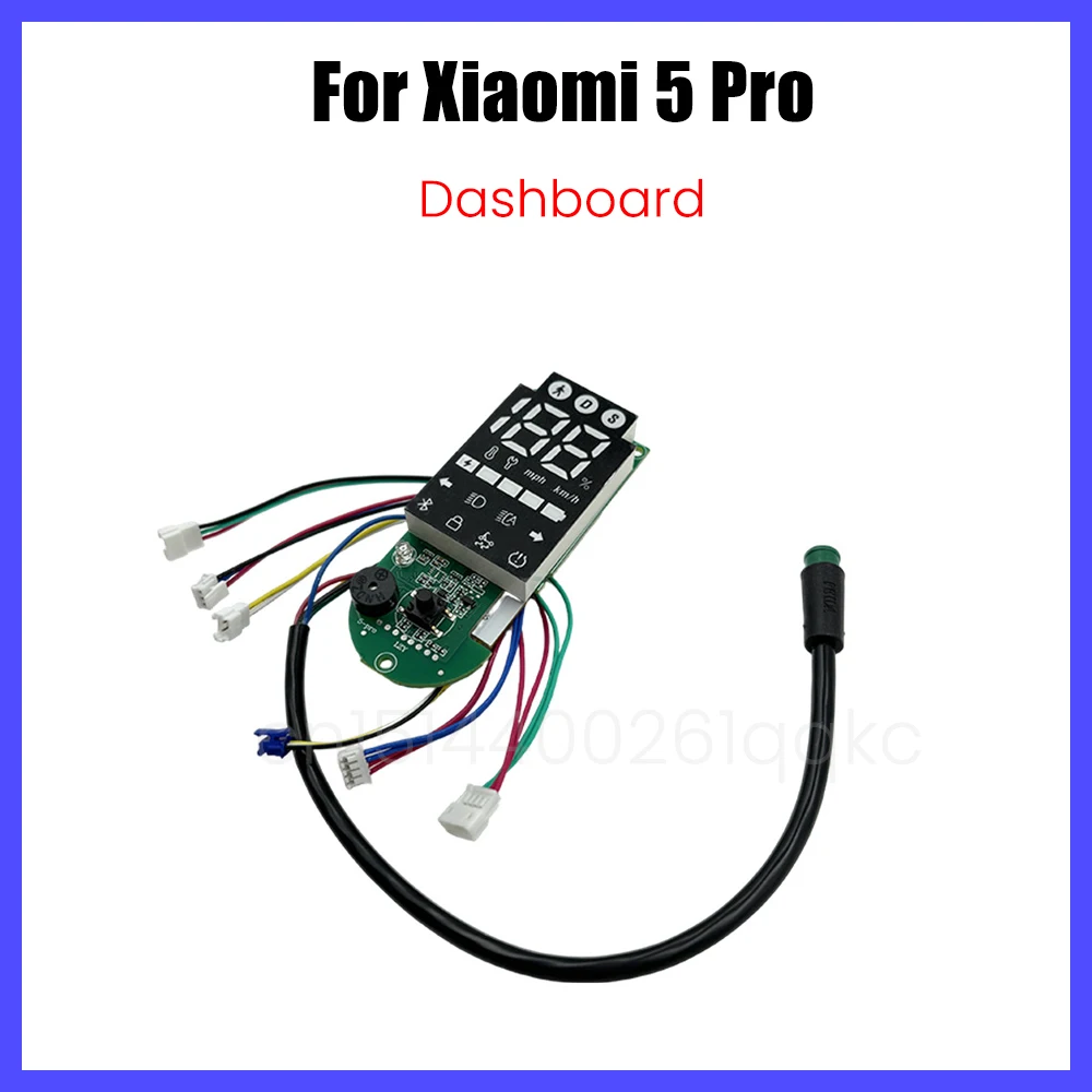 

Панель приборов для электросамоката Xiaomi 5 Pro Mi5 Pro: экран дисплея, плата управления, запасные части