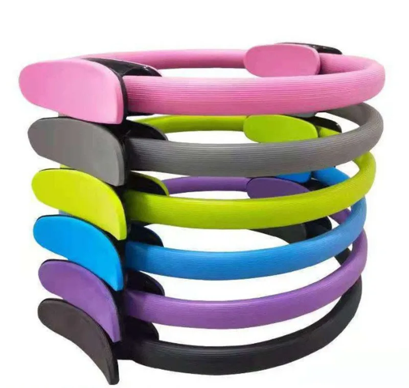 Pilates Ring Yoga Magic Circle Fitness Exercise Ring for Home Gym Leg Arm Thigh Pelvic Floor Muscle Training Yoga Workout Tool