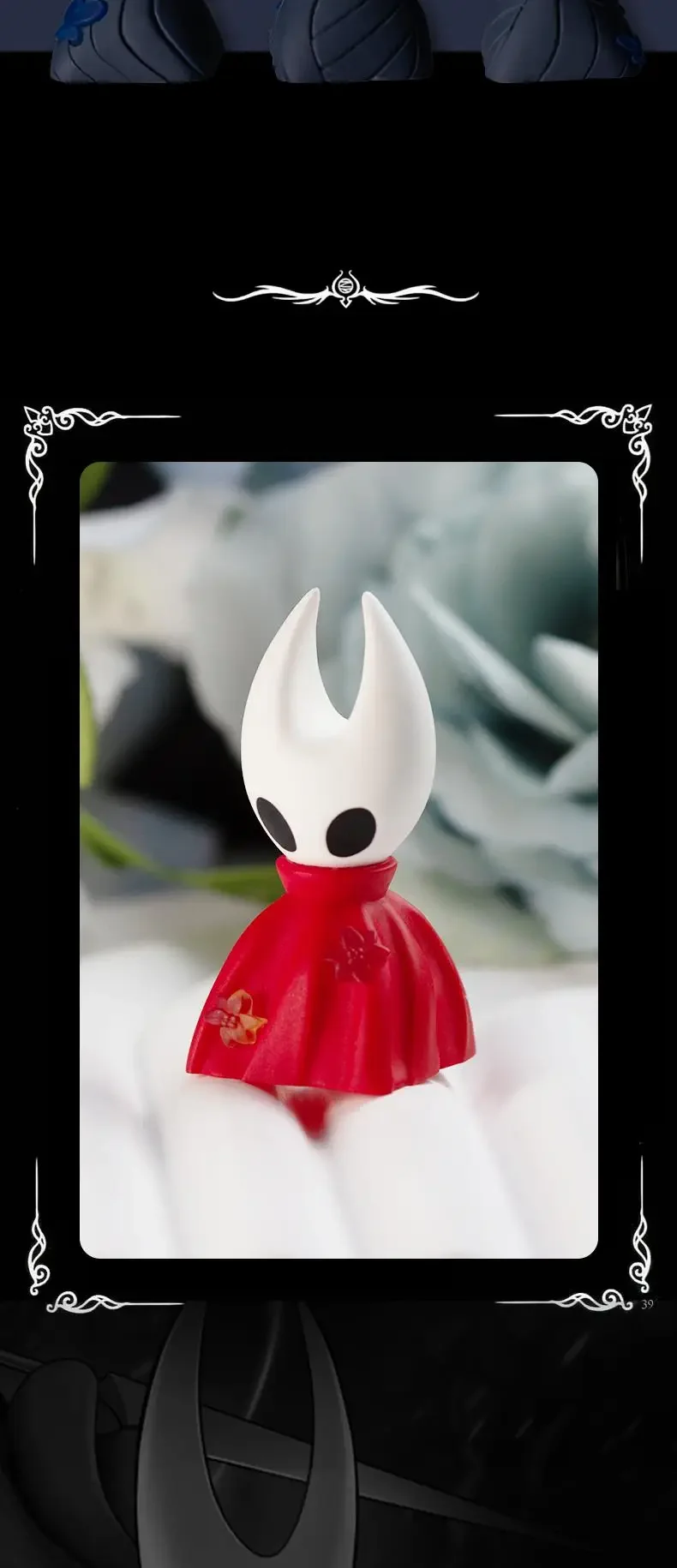 The Hollow Knight Tastenkappe, leicht, transparent, Persönlichkeit, Kunstharz, mechanische Tastatur, Anime, einzeln, individuell angepasste Tastenkappe, ESC, Original R4 – Detail 4