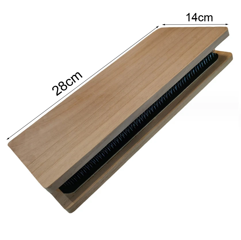 28X14cm wood Drawing Mat Hair Holder For Wig Making use Drawing Card with curved needle