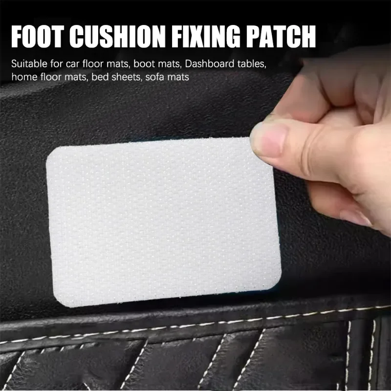 Car Carpet Fixing Stickers Universal High Self-Adhesive Double Faced Floor Mat Fastener Anti Skid Tapes Patches Car Accessories