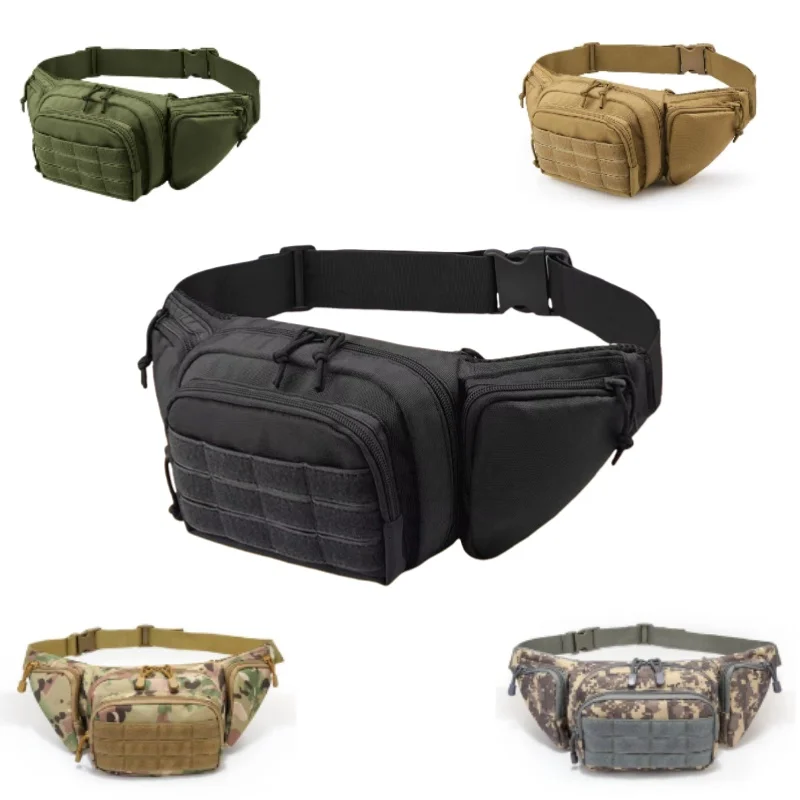 Tactical Molle Gun Holster Fanny Pack Fits Glock K Ruger S&W M& P Shield Taurus Sig Sauer Springfield Beretta Kimber Walther