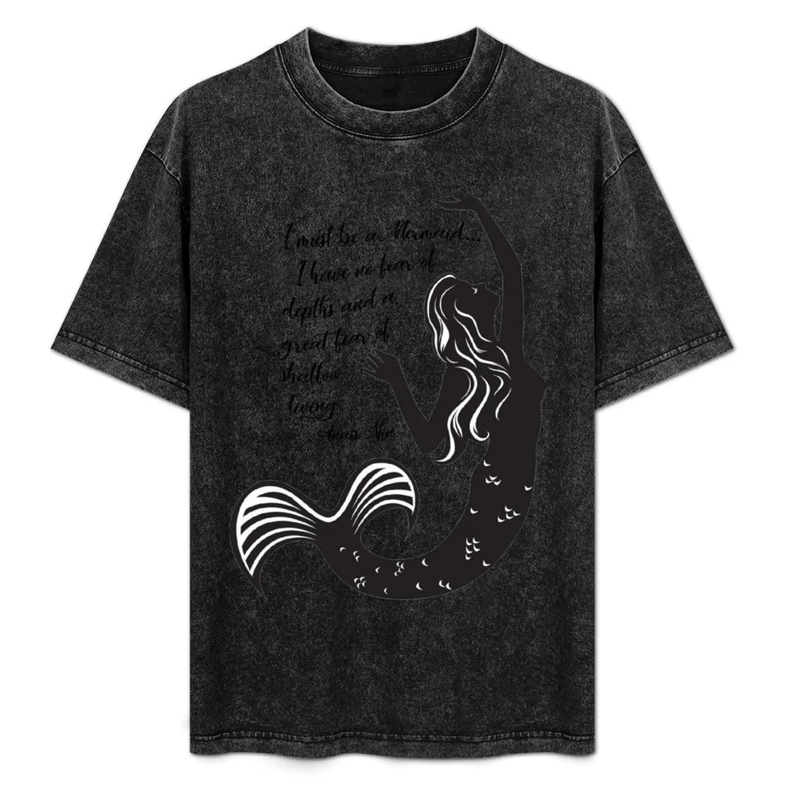 

MERMAID LIVING T-Shirt gifts for boyfriend anime tshirt summer shirt shirts men graphic