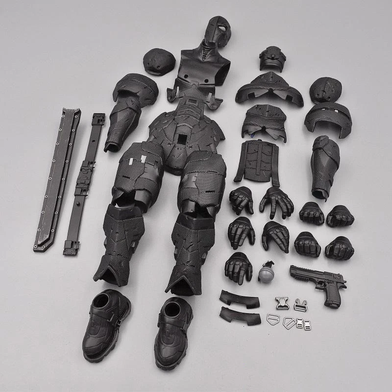 

DML 1/6th Death Knell Black Heavy Armor Equipment Full Set of Mecha For Fans DIY Collectable