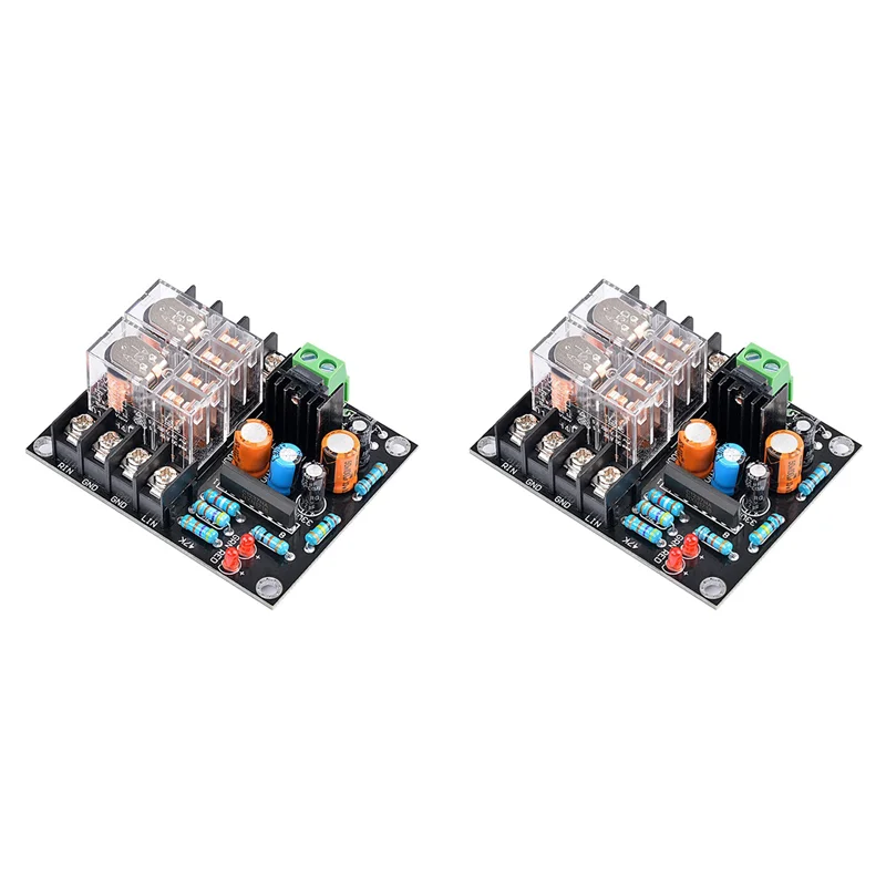 2x 12-18v upc1237 placa de proteção de alto-falante placa de proteção de alto-falante montar módulo boot atraso dc monitor-tce