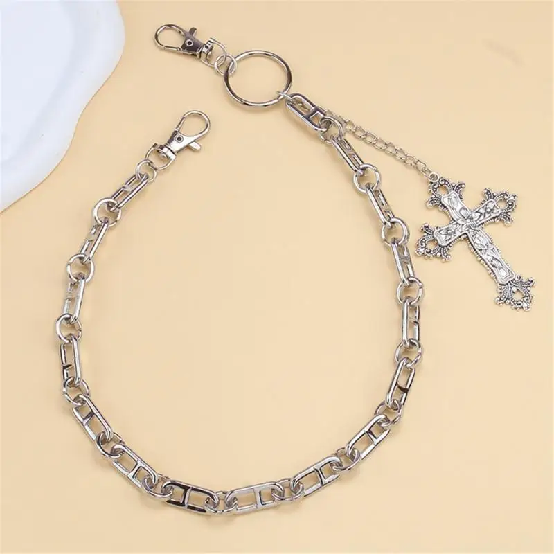 

39BD Hiphop Street Skirt Decoration Belt Luxury Women Metal Belt Hollows Out Belt Suitable for Various Occasion