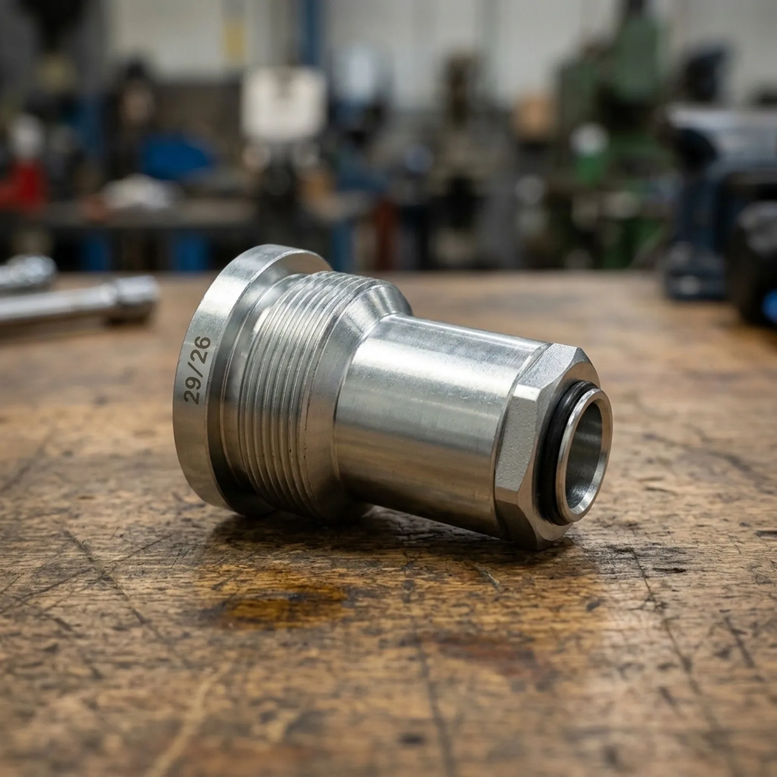 Quick Coupler for Hydraulic Systems 0004-044 Series with Copper Nickel Plating and Rust Resistant Construction
