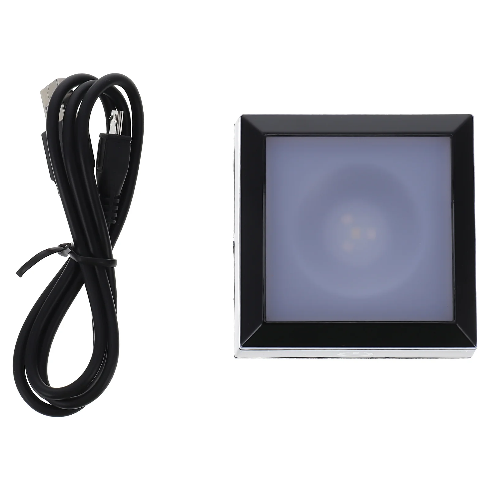 

1Pcs Luminous Crystal Balls Base Plastic Square Glowing Desktop Display Rack Delicate Home Office Decor Decorative Pedestal