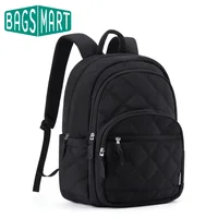 Mochila escolar BAGSMART para niña, mochila universitaria de moda de alta capacidad para mujer, bolsa para ordenador portátil de 15,6 "", bonita bolsa de viaje para libros