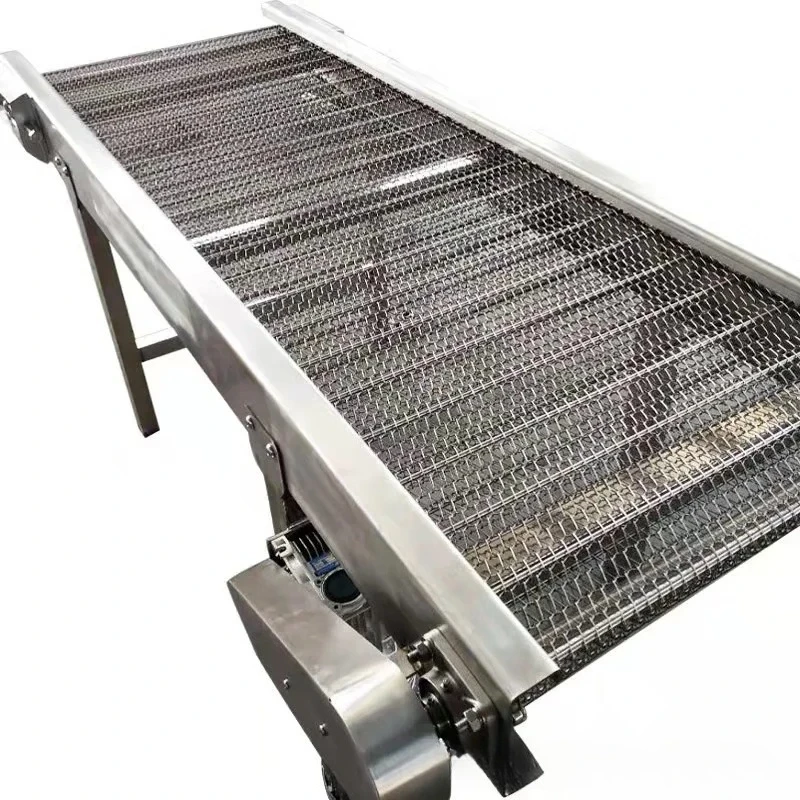 

Food Grade Stainless Steel Wire Mesh Conveyor Belts for Sea Food Transportation
