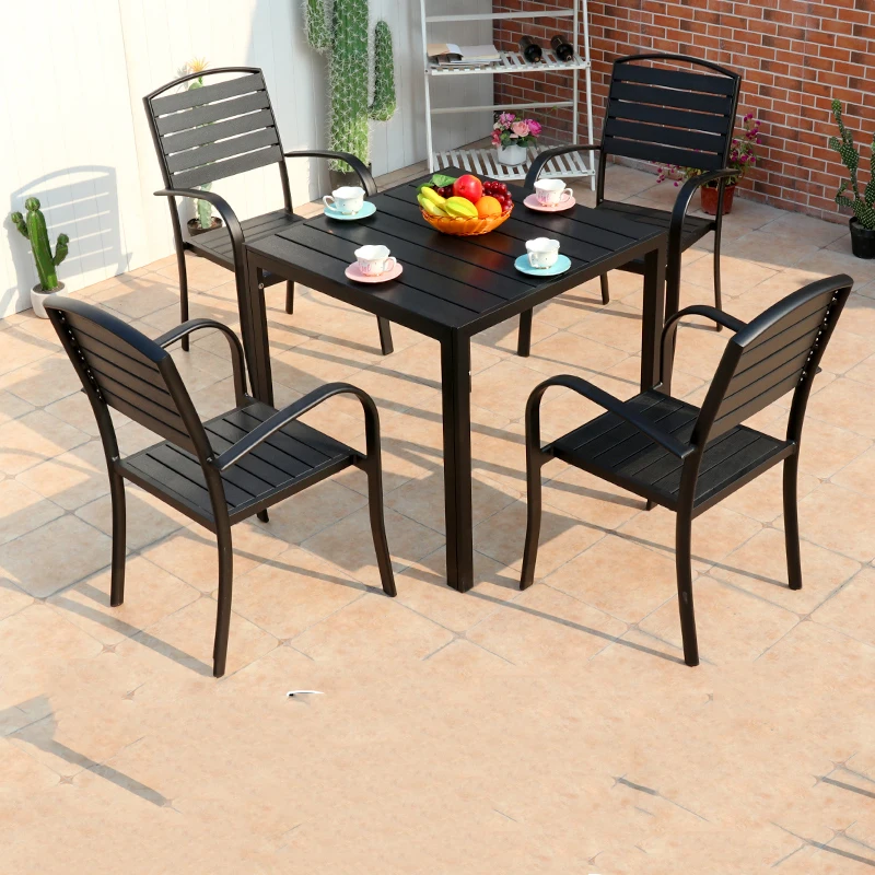 مجموعات أثاث حديقة القهوة المتنقلة مطعم في الهواء الطلق دراسة فاخرة أثاث الحدائق الحديث مجموعات أثاث المطبخ ميسا الألعاب #5