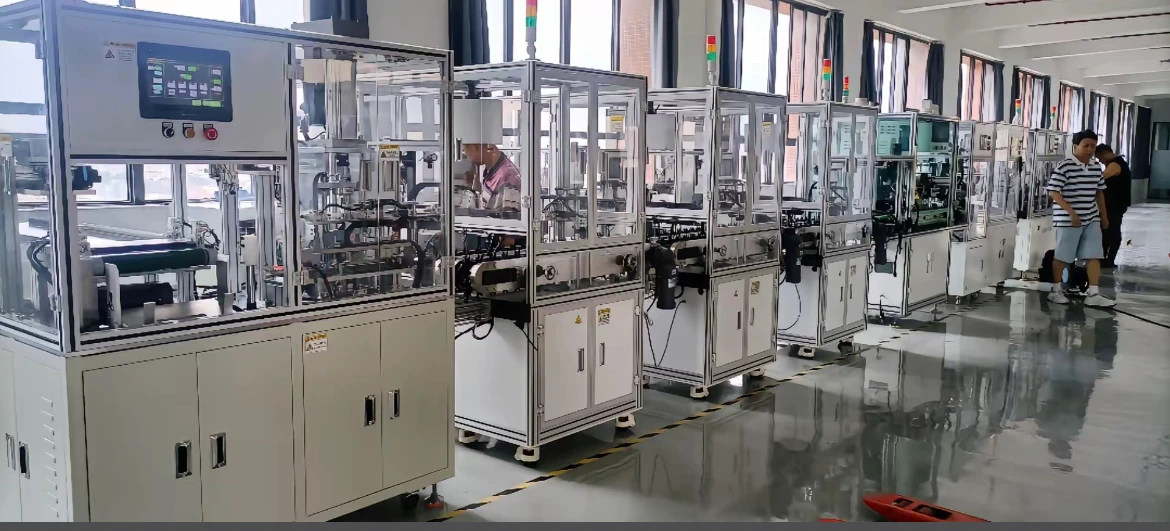 Dual-Station Brushless Motor Stator Winding Machine for Servo Stepper Pump Fan Small Industrial Drive Motors