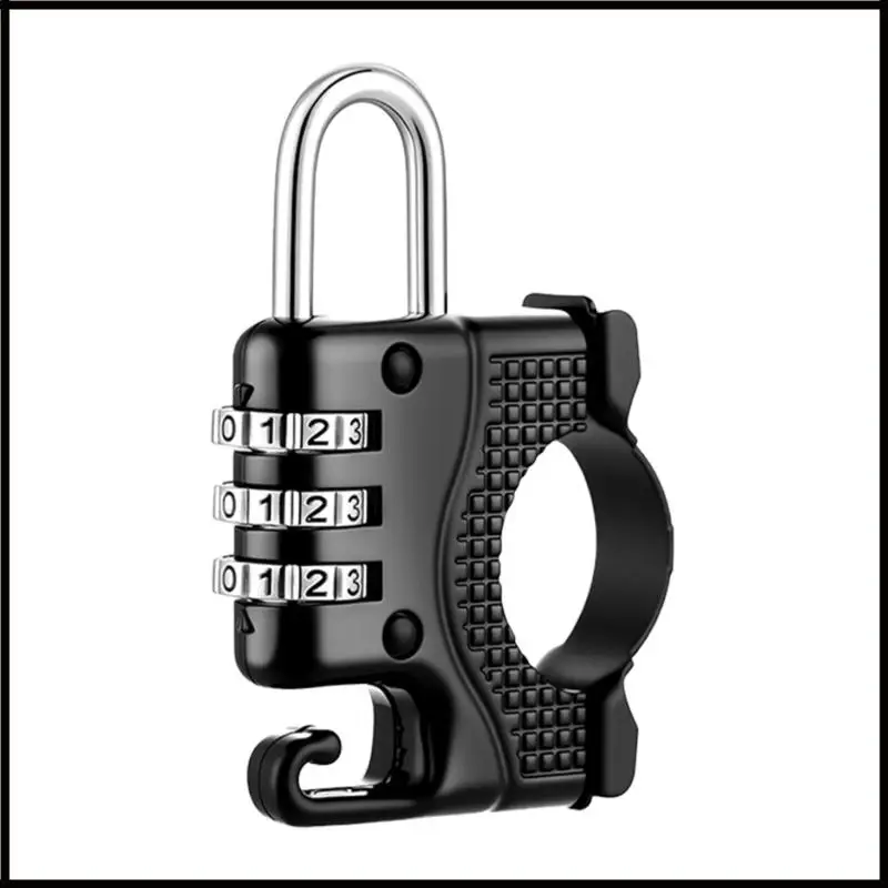 

Замок шлема с крючком для хранения для быстрой установки мотоцикла, устойчивый к атмосферным воздействиям