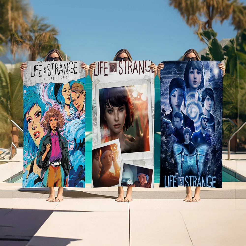 Life Is Strange 2 Before The Storm Whitepaper Big Microfiber Beach Towels Quick Dry Towel Sand Beach Pool Towel For Travel Swim