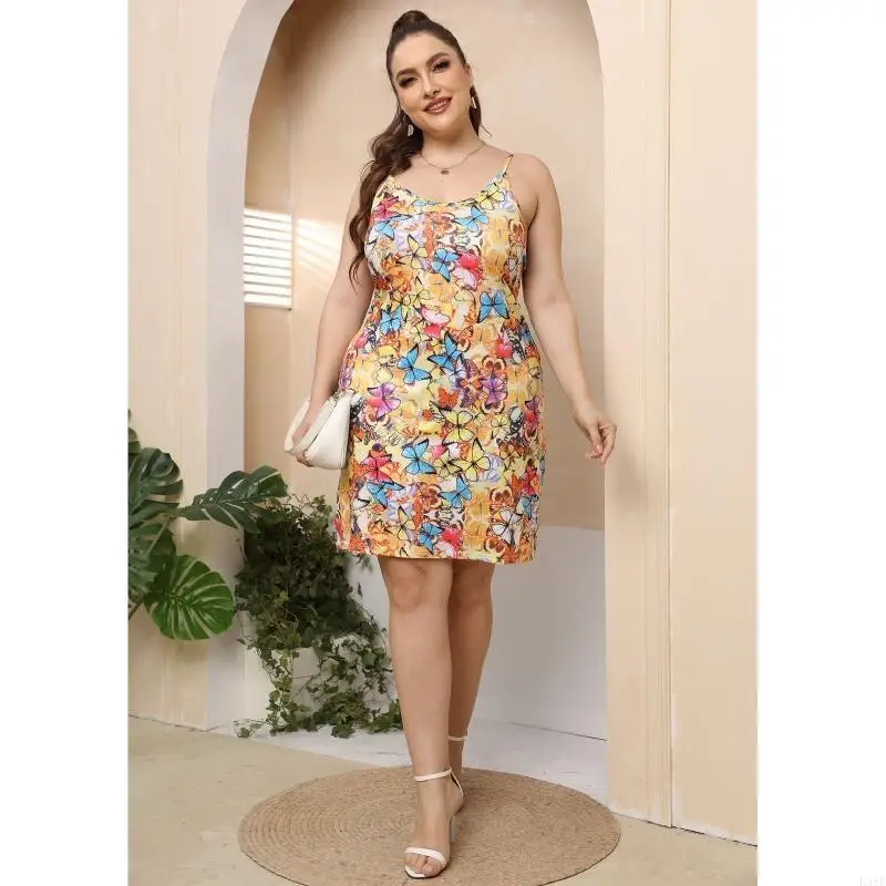 l38e-フローラル-ミニドレス-プラスサイズ-バックレス-サンドレス-イブニング-パーティー-バー-クラブ-夏用