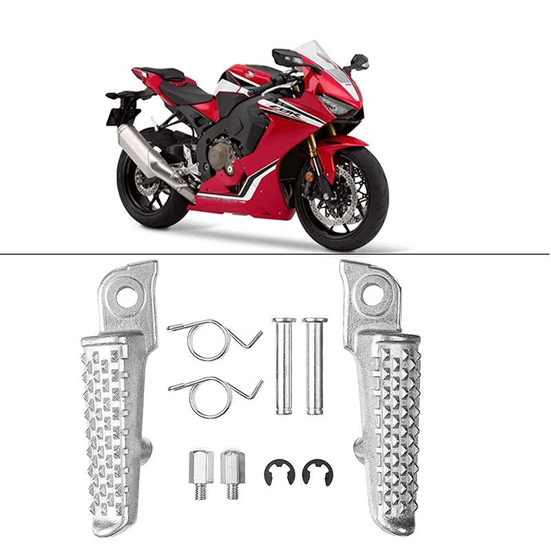 Motorcycle Front Footrest Pedals Foot Pegs for Honda CBR1000RR CBR1000 RR CB1000R CBR600RRJAS