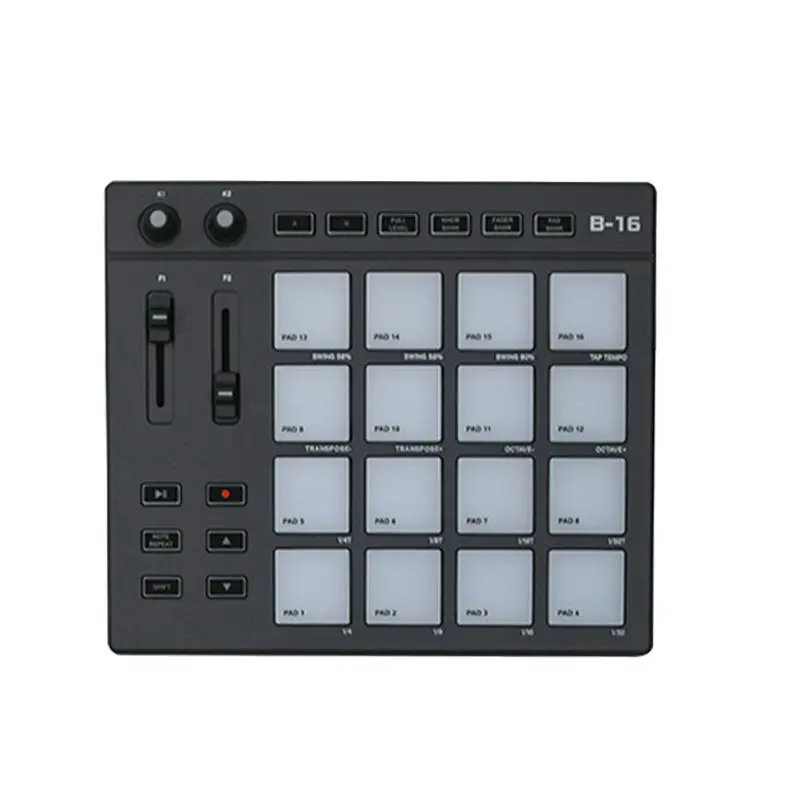 Beginner Niche Colorful Electronic Sound Percussion Pad Professional Arranger DJ Music Controller