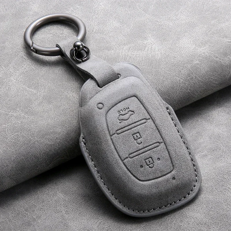 

3 Buttons Car Remote Key Case Cover For Hyundai Tucson Santa Fe Rena Sonata Elantra Creta Ix35 Ix45 I10 I30 I40 Auto Key Fob