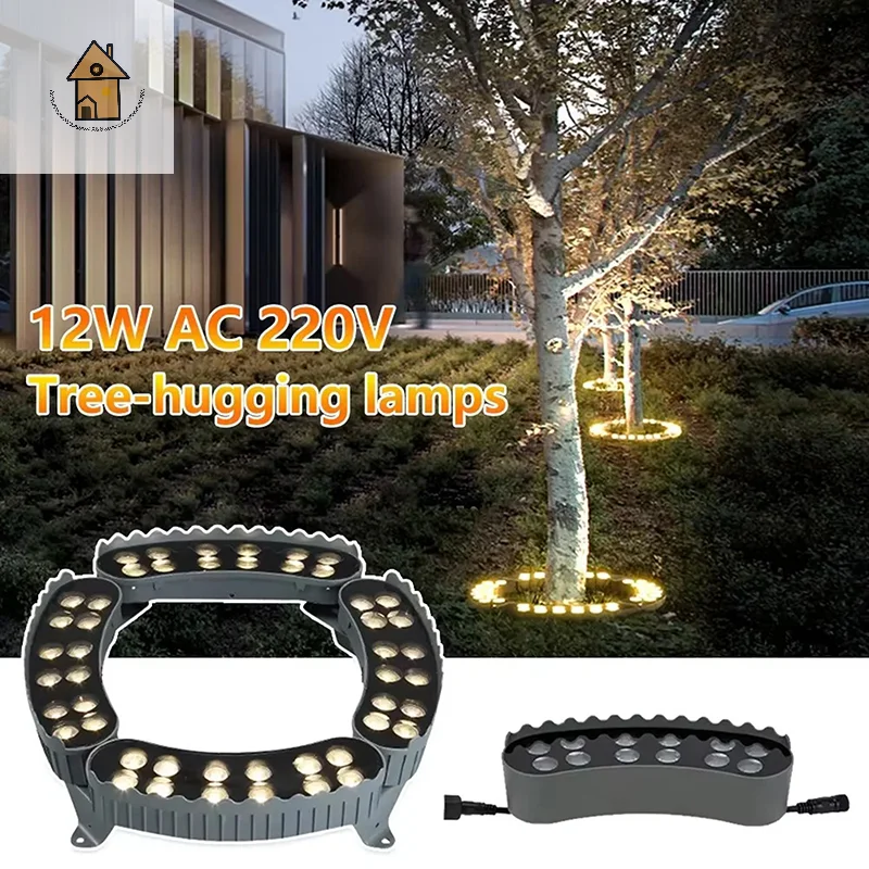 

Tree Hugging Lamp LED Outdoor Night Landscape Engineering Decorative Lighting Garden Park Courtyard Landscape Tree Spotlight