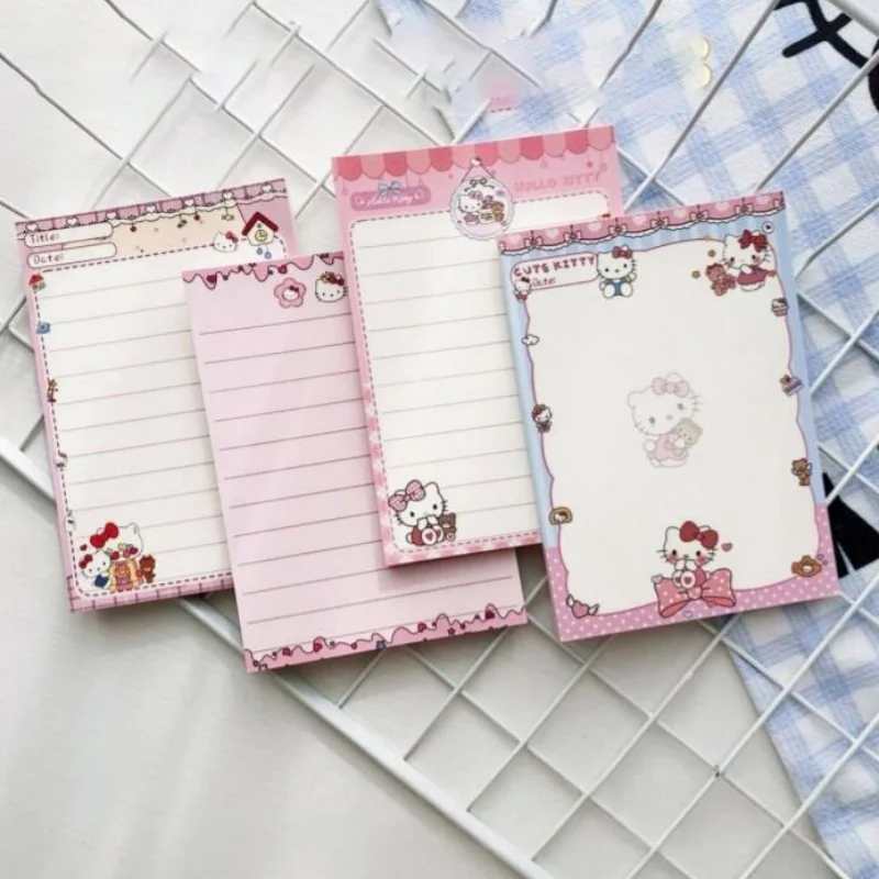 

24 шт./лот Kawaii Sanrio Kitty блокнот креативный N раз канцелярские принадлежности этикетка блокнот закладка Post школьные принадлежности
