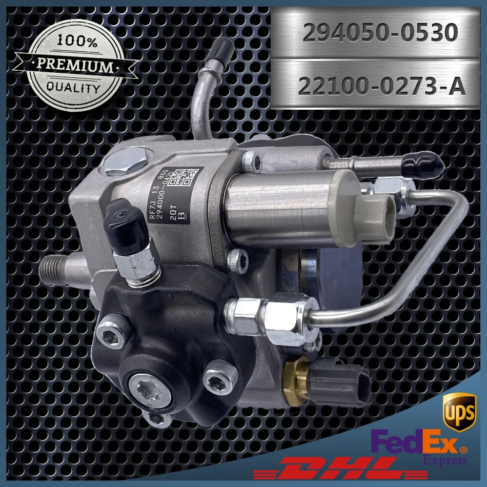 

294050-0530 High-Quality Diesel Common Rail Fuel Pump 2940500530 22100-0273-A for Hino Engine J08E J09C Truck 500 Series