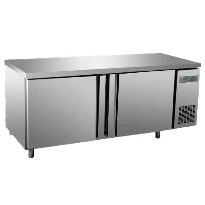 # for Prep Commercial Freezer Stainless Steel Side-by-side Refrigerators Restaurant Refrigerated Table With Fridge Refrigerator