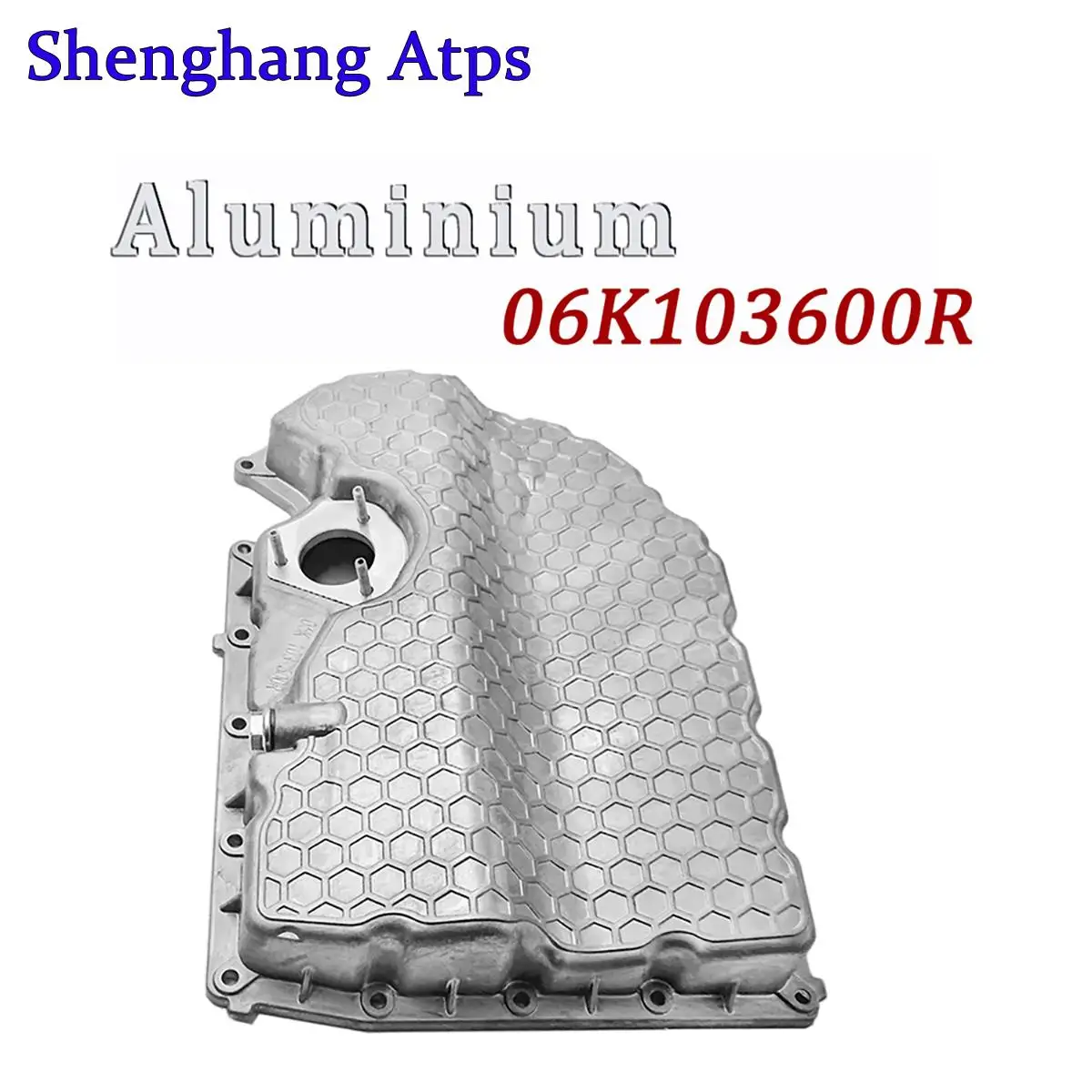 Aluminum Engine Oil Pan For Seat Alhambra Ateca Leon Tarraco 2016-23 1.8L 2.0L 06K103600R 06K103600D 06K103600AE 06K103600AA