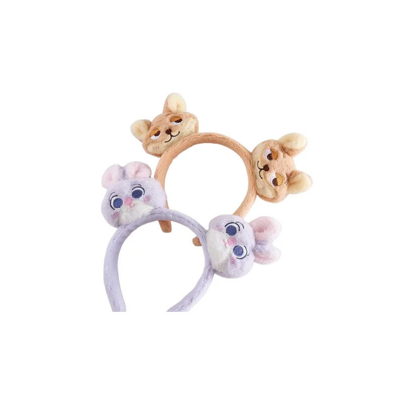 

1pcsZootopia Rabbit police Officer hair band Cartoon fox Nick animal action figure hair amusement park headgear