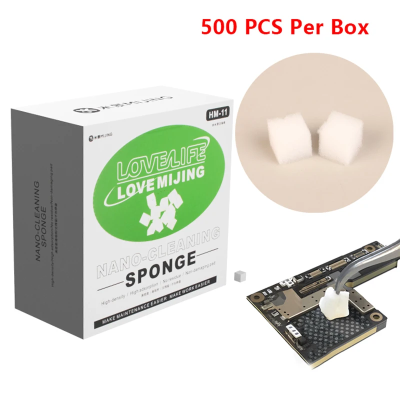 Cleaning Sponge/PCB Cleaning Way/Mobile Screen/Back Glass/Mobile Camera/Mobile Frame Cleaning Sponge