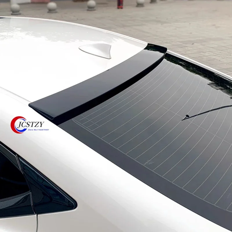 For Roof Spoiler Wing Lexus ES Series ABS Plastic Car Window Rear Lip ES200 ES260 ES300h Tail FIN Accessories 2018-2023