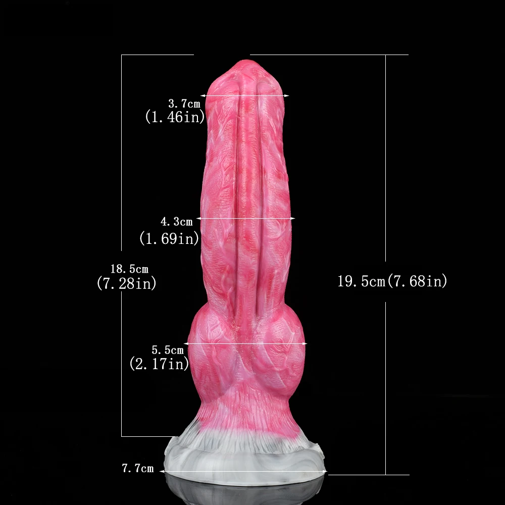 QAAI Animal Horse Dildo With Suction Cup Female Masturbator Anal Plug Vagina Massage Prostate Massager Adult Sex Toys 18+